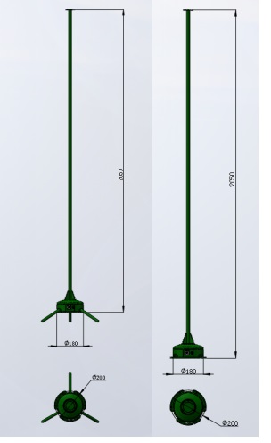 TN246 無源全向發射天線